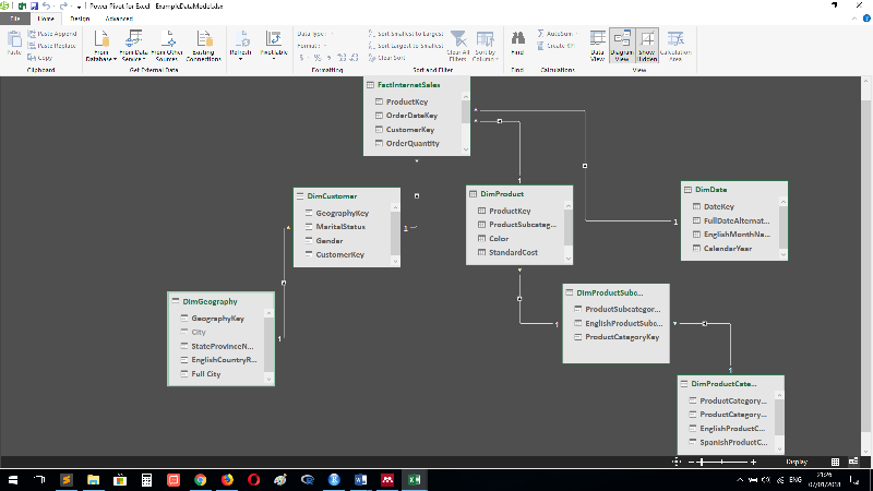 Excel Data Model